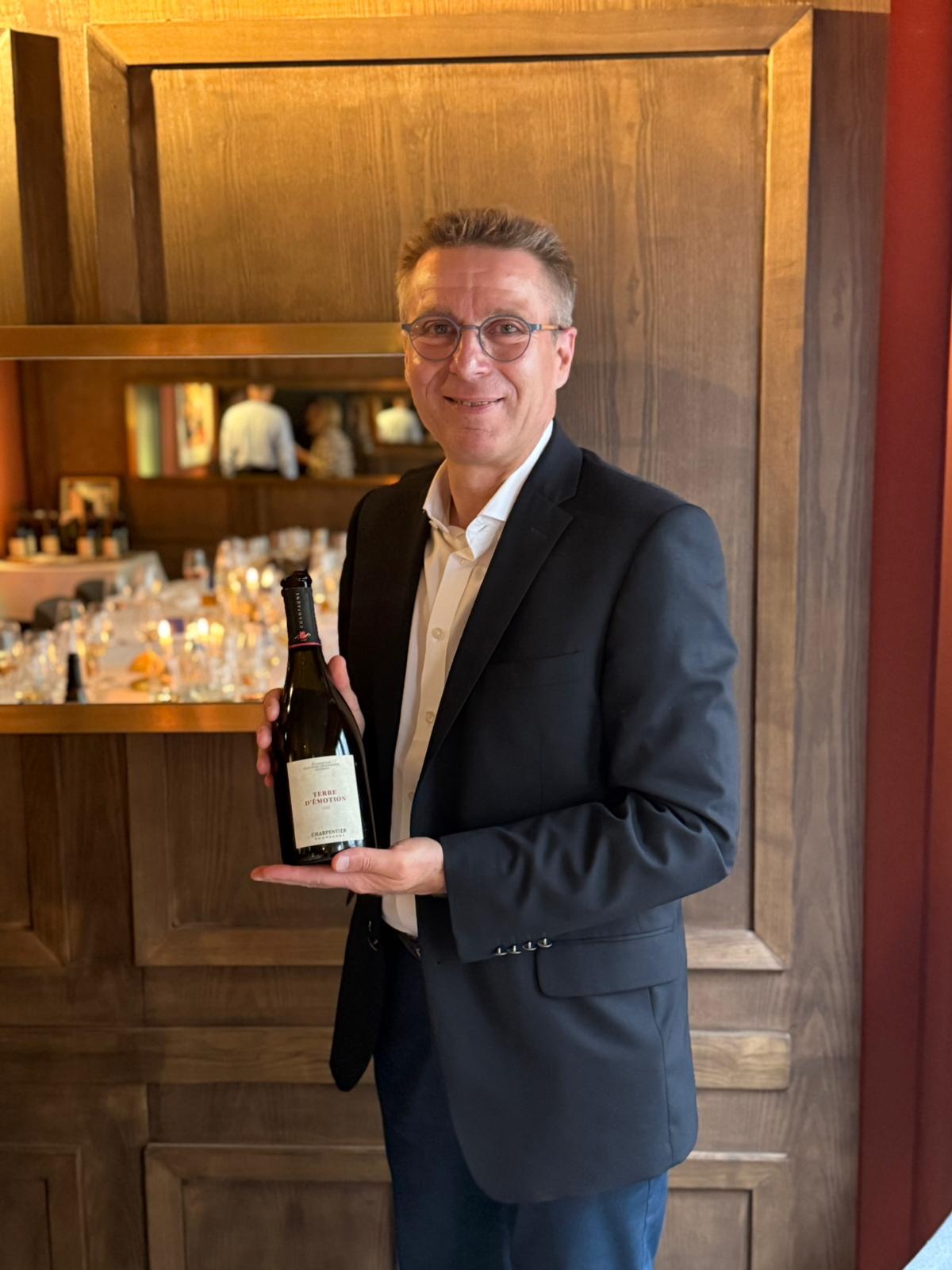 Interview de Jean Marc Charpentier de la Maison de champagne Charpentier