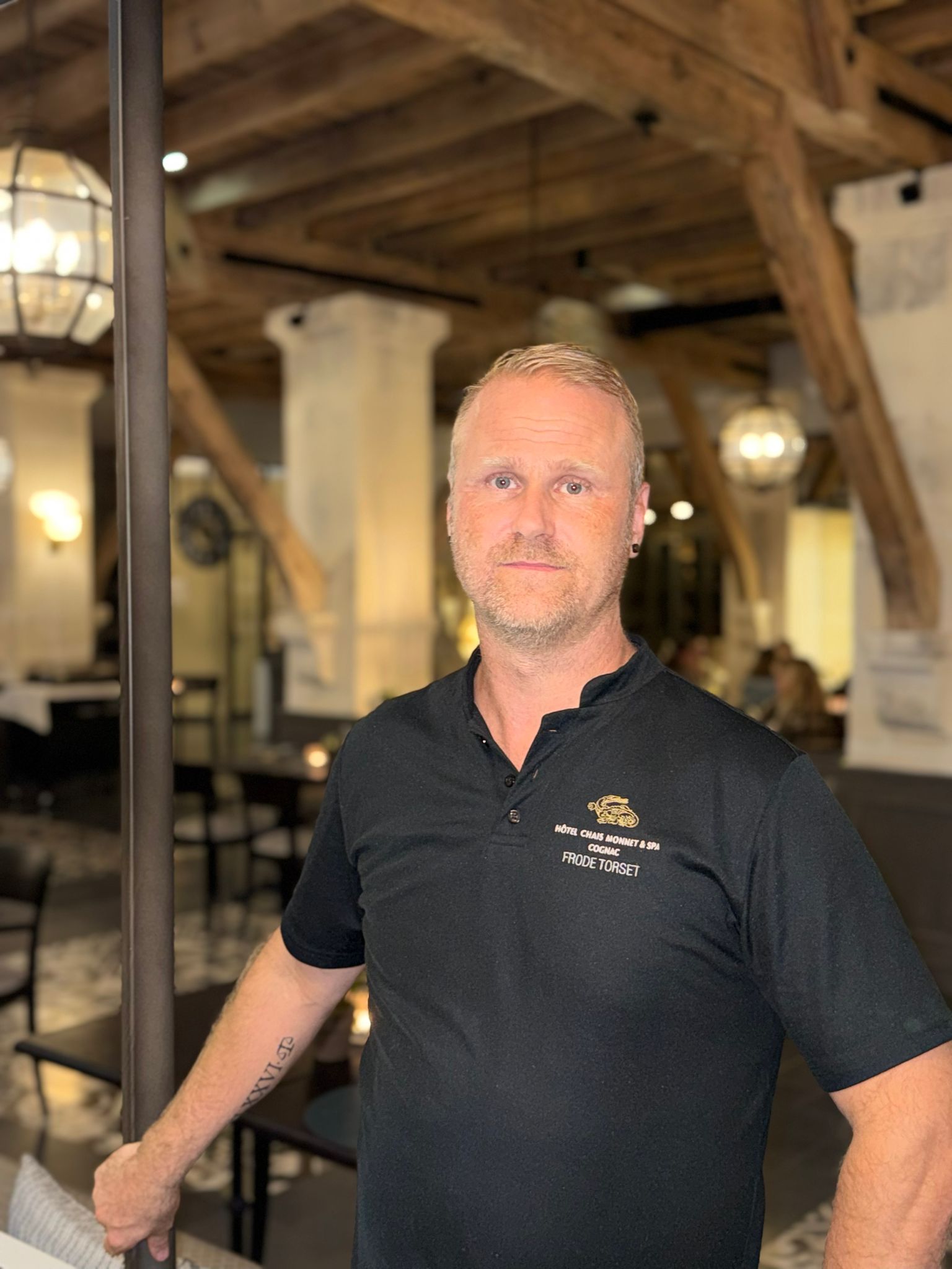 Frode Torset, le chef norvégien du restaurant La Distillerie à Cognac